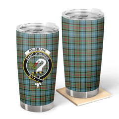 Brisbane Tartan Crest Tumbler