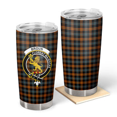 Broun Ancient Tartan Crest Tumbler