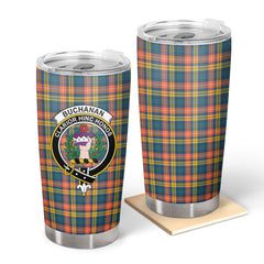 Buchanan Ancient Tartan Crest Tumbler