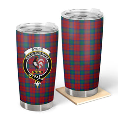 Byres Tartan Crest Tumbler