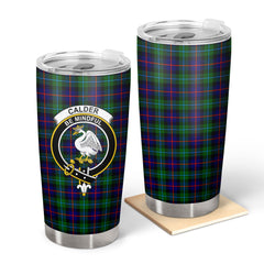 Calder (Calder-Campbell) Tartan Crest Tumbler