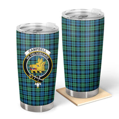 Campbell Ancient 01 Tartan Crest Tumbler