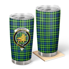 Campbell of Breadalbane Ancient Tartan Crest Tumbler