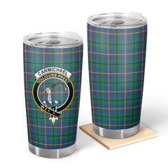 Carmichael Ancient Tartan Crest Tumbler