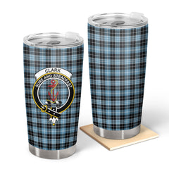 Clark Ancient Tartan Crest Tumbler