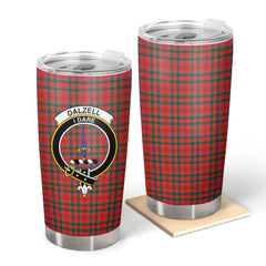 Dalziel Modern Tartan Crest Tumbler