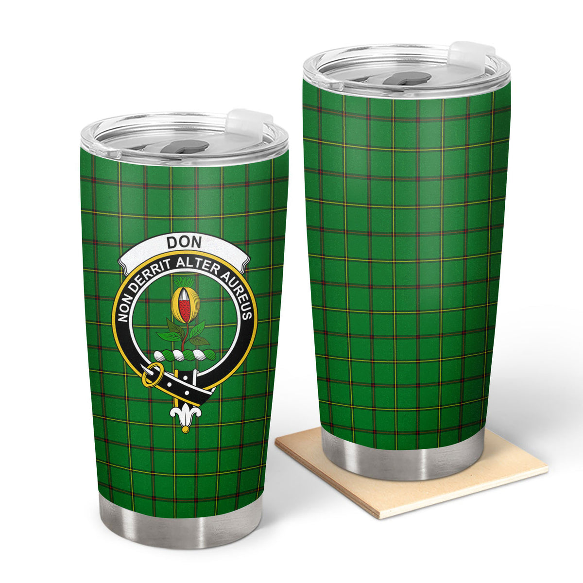 Don Tartan Crest Tumbler