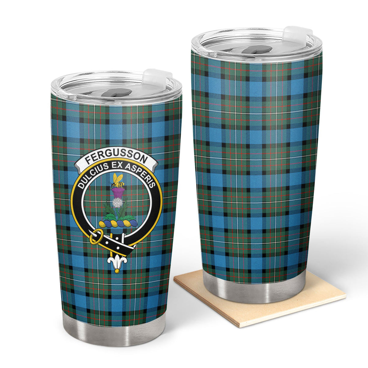 Fergusson Ancient Tartan Crest Tumbler