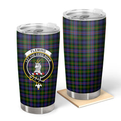 Fleming Tartan Crest Tumbler