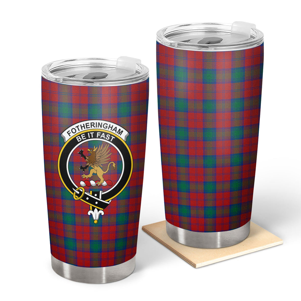 Fotheringham Tartan Crest Tumbler