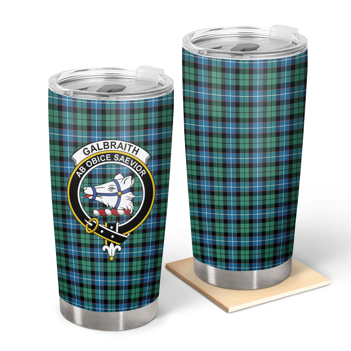 Galbraith Ancient Tartan Crest Tumbler