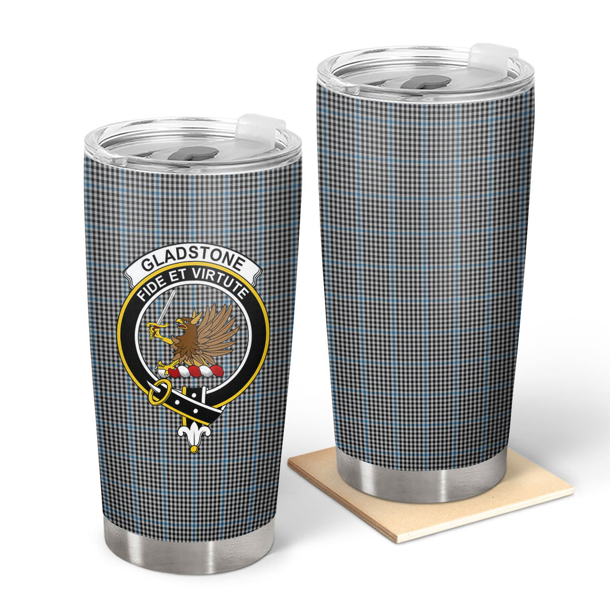 Gladstone Tartan Crest Tumbler