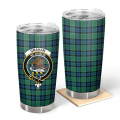 Graham of Menteith Ancient Tartan Crest Tumbler