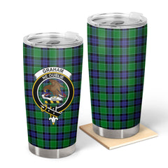 Graham of Menteith Modern Tartan Crest Tumbler