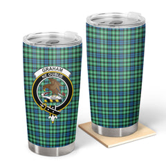 Graham of Montrose Ancient Tartan Crest Tumbler