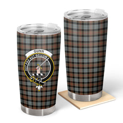 Gunn Weathered Tartan Crest Tumbler