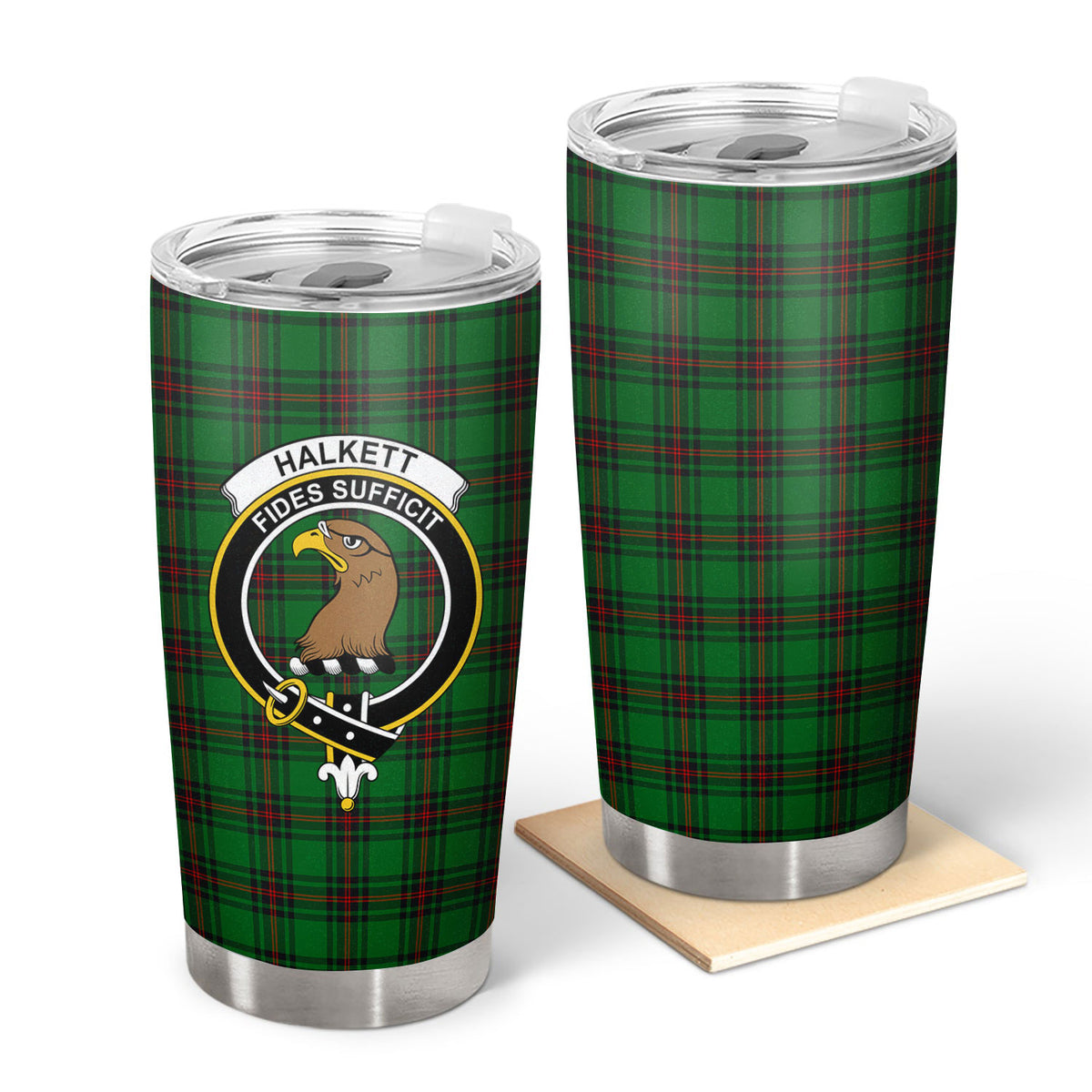 Halkett Tartan Crest Tumbler