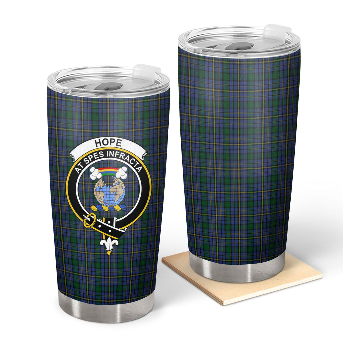 Hope Tartan Crest Tumbler