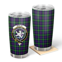 Inglis Modern Tartan Crest Tumbler