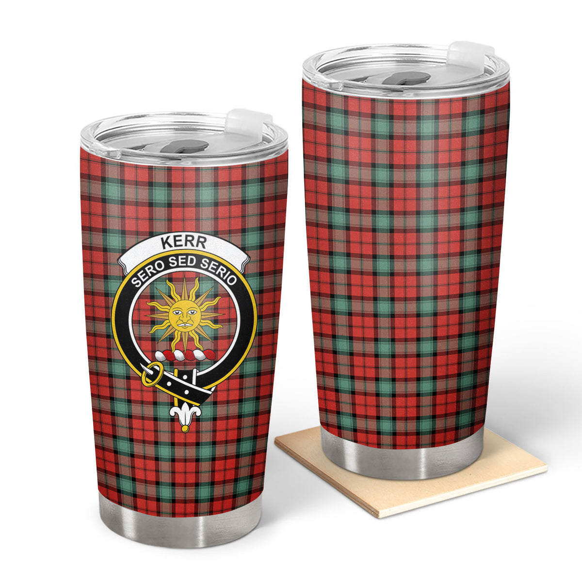 Kerr Ancient Tartan Crest Tumbler