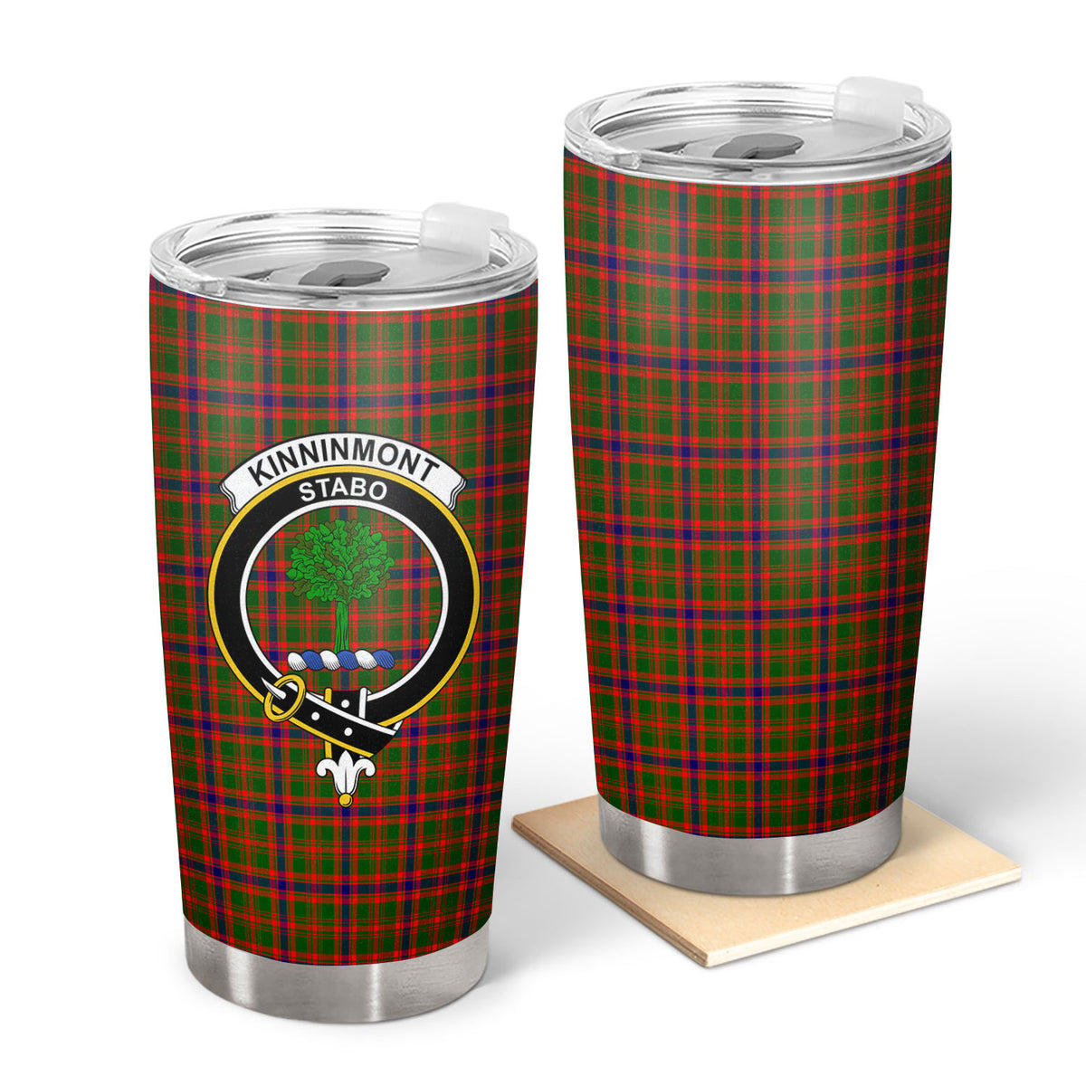 Kinninmont Tartan Crest Tumbler