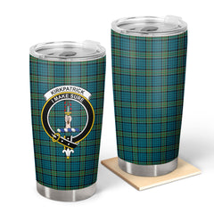 Kirkpatrick Ancient Tartan Crest Tumbler