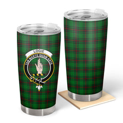 Logie Tartan Crest Tumbler