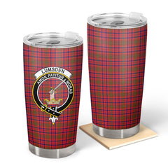 Lumsden Modern Tartan Crest Tumbler