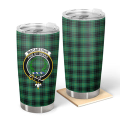 MacArthur Ancient Tartan Crest Tumbler