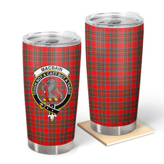 MacBain Tartan Crest Tumbler