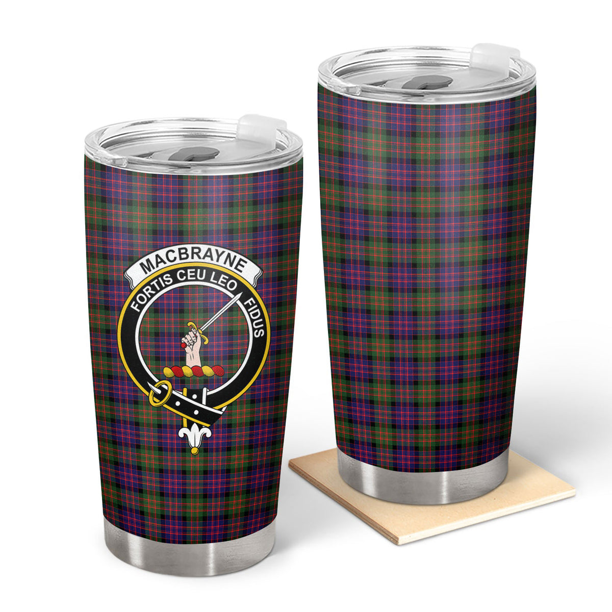 MacBrayne Tartan Crest Tumbler