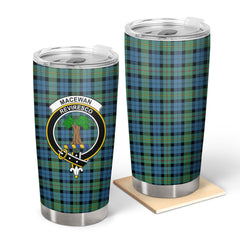 MacEwan Ancient Tartan Crest Tumbler