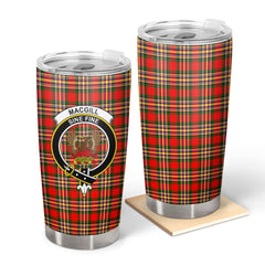 MacGill Modern Tartan Crest Tumbler