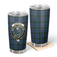 MacInnes Modern Tartan Crest Tumbler