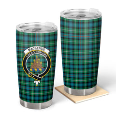 MacKenzie Ancient Tartan Crest Tumbler