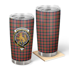 MacPherson Ancient Tartan Crest Tumbler