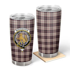 MacPherson Hunting Ancient Tartan Crest Tumbler