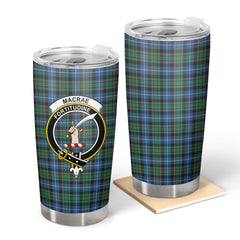 MacRae Hunting Ancient Tartan Crest Tumbler