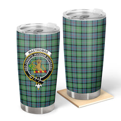 MacThomas Ancient Tartan Crest Tumbler