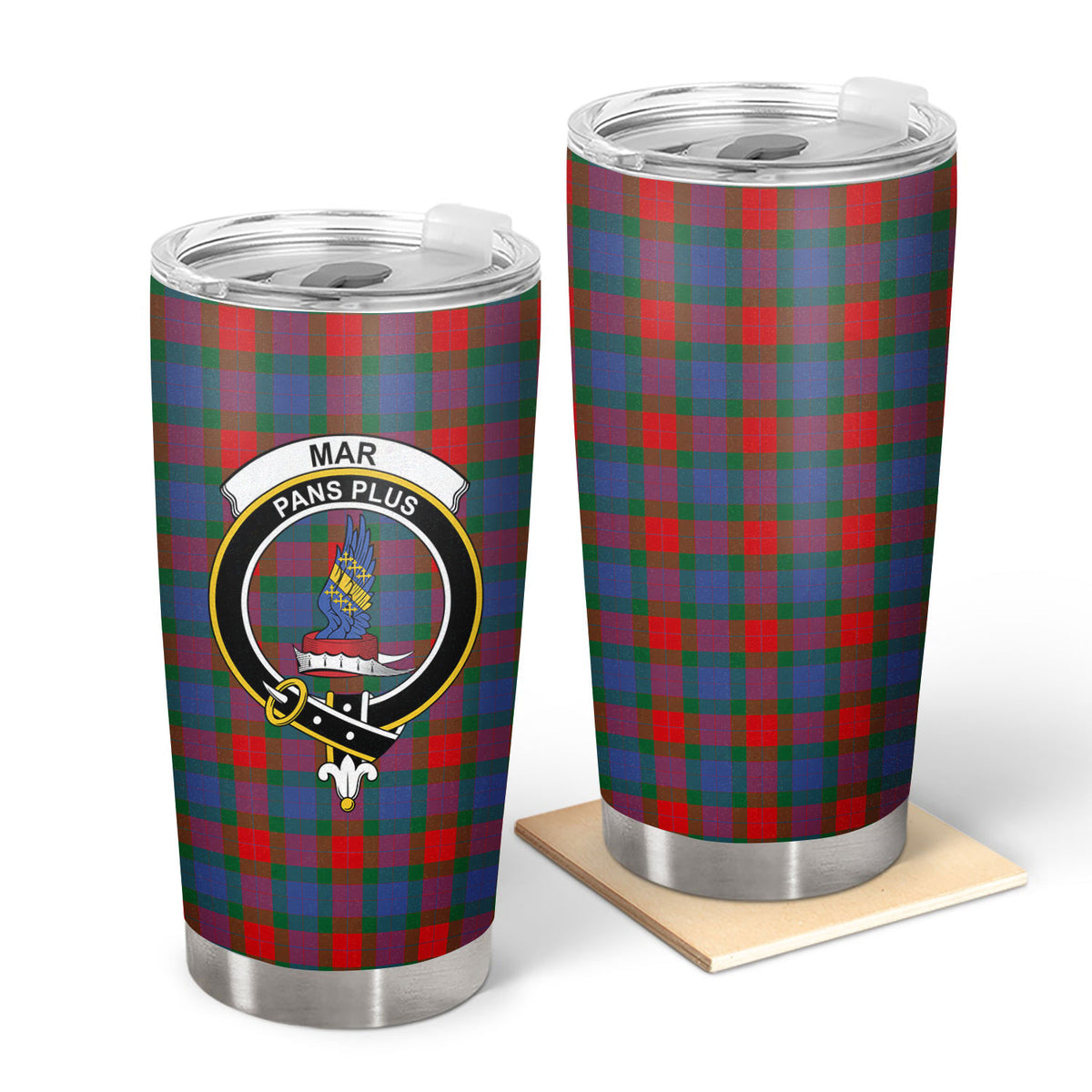 Mar Tartan Crest Tumbler