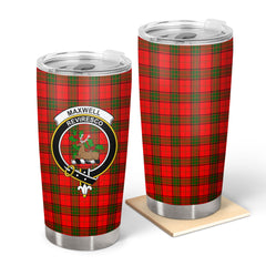 Maxwell Modern Tartan Crest Tumbler