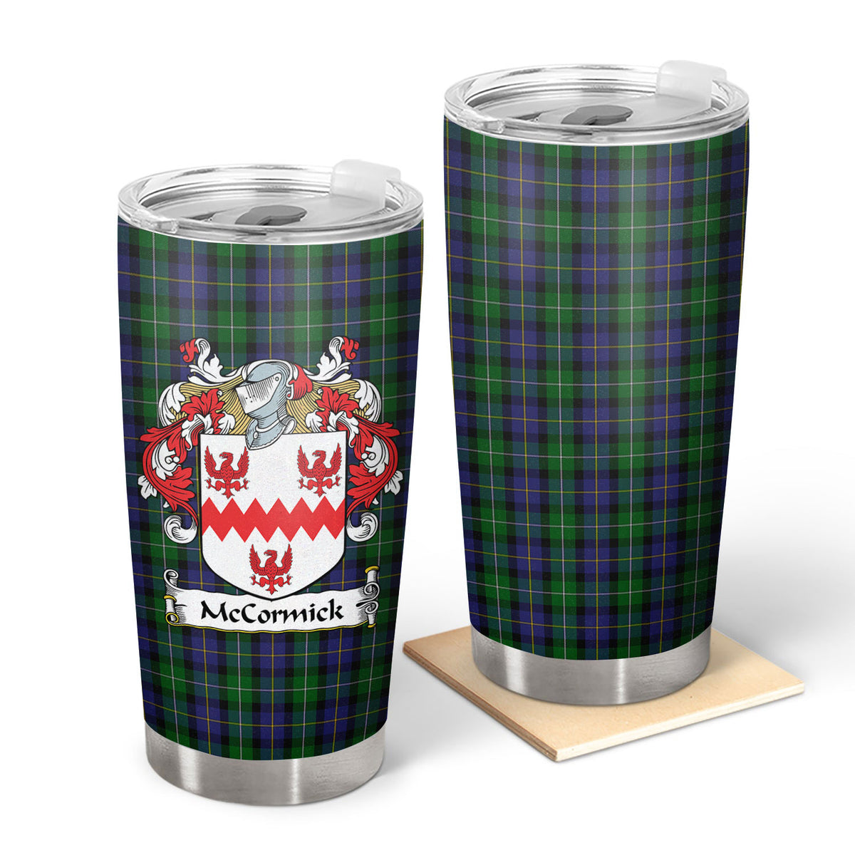 McCormick Tartan Crest Tumbler