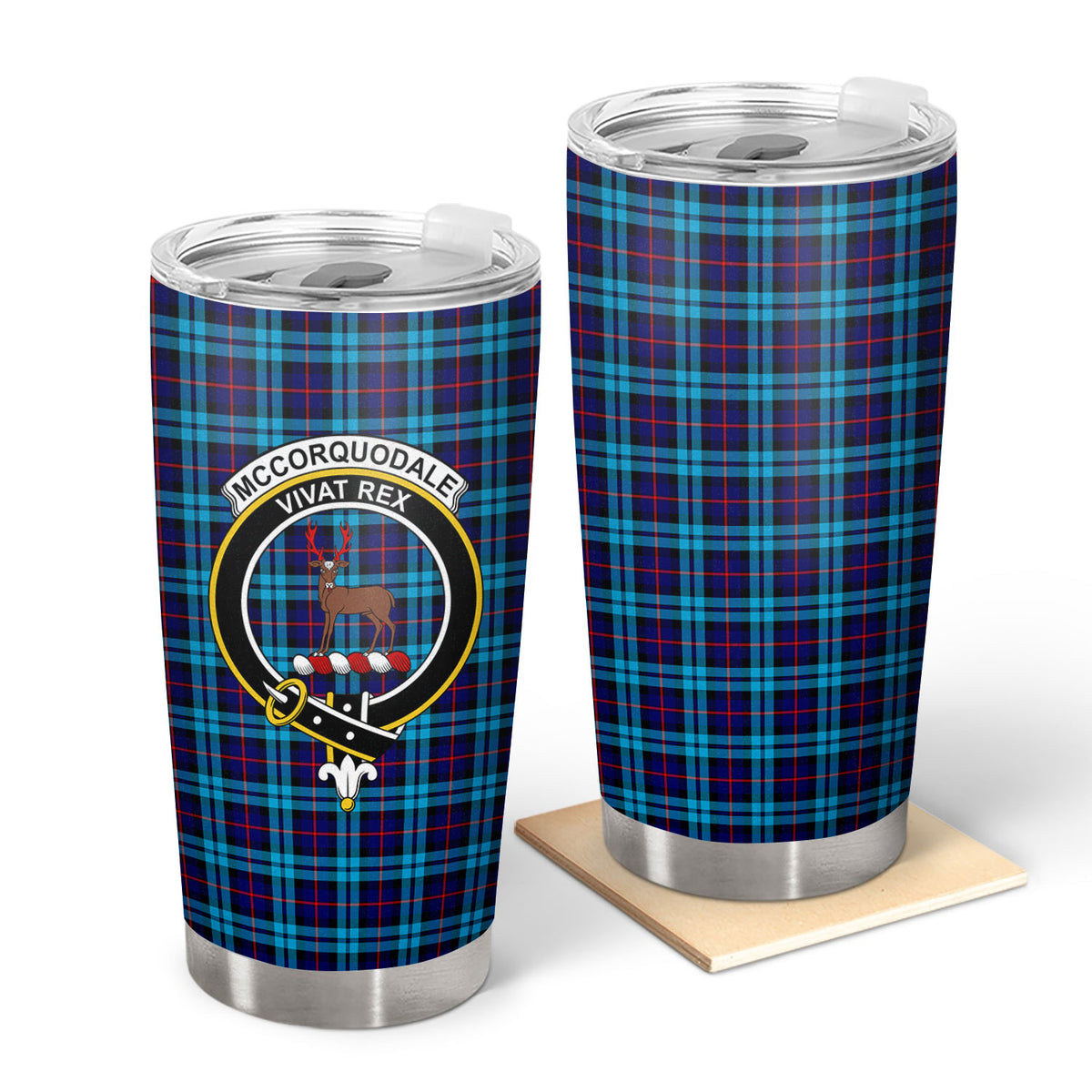 McCorquodale Tartan Crest Tumbler