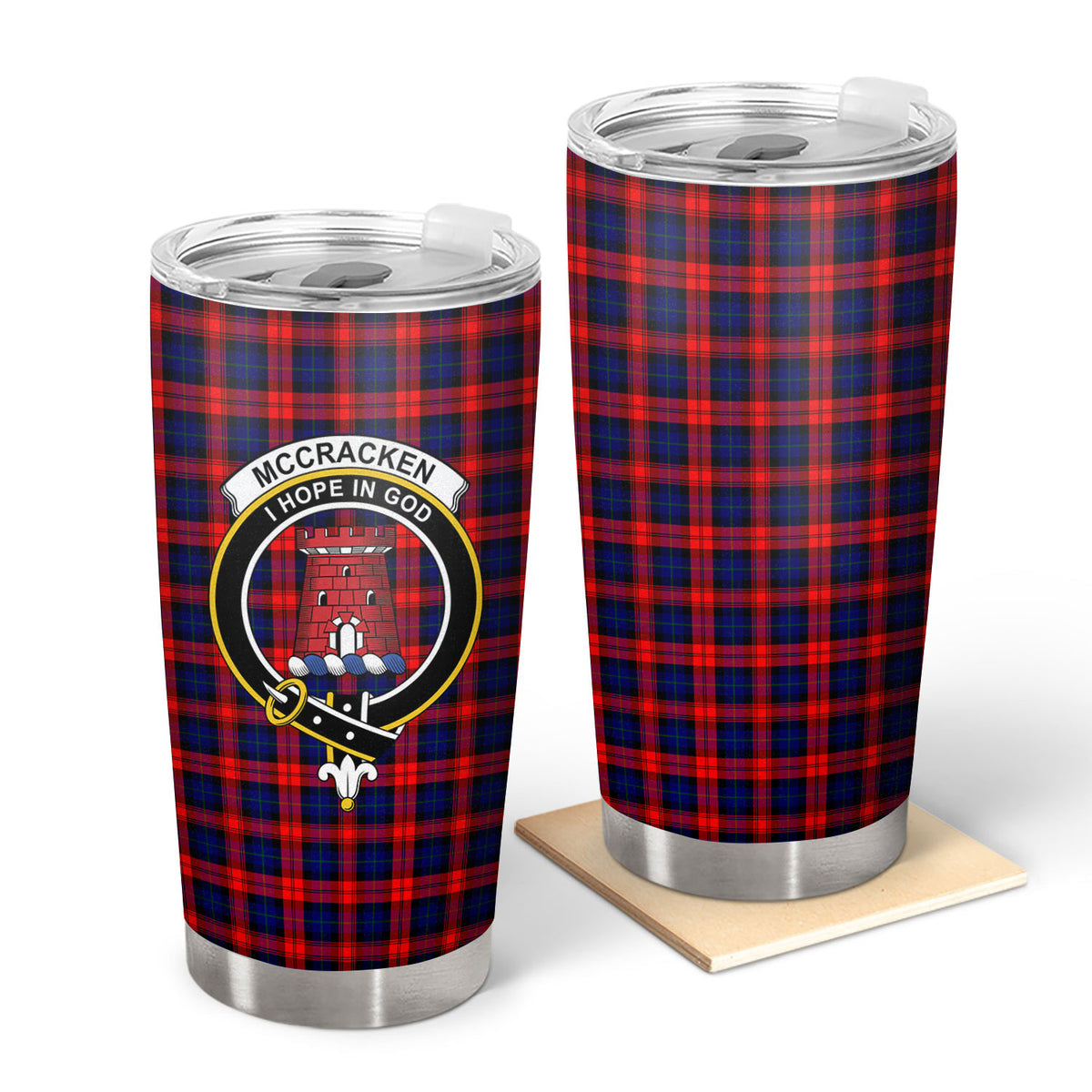 McCracken Tartan Crest Tumbler