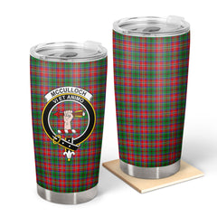 McCulloch Tartan Crest Tumbler