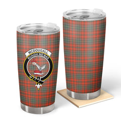 McDougall Ancient Tartan Crest Tumbler