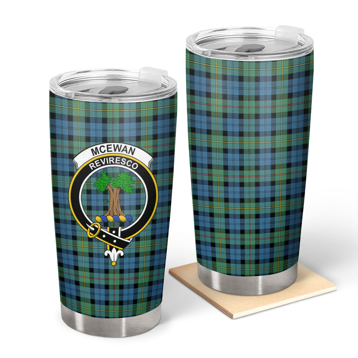 McEwan Ancient Tartan Crest Tumbler