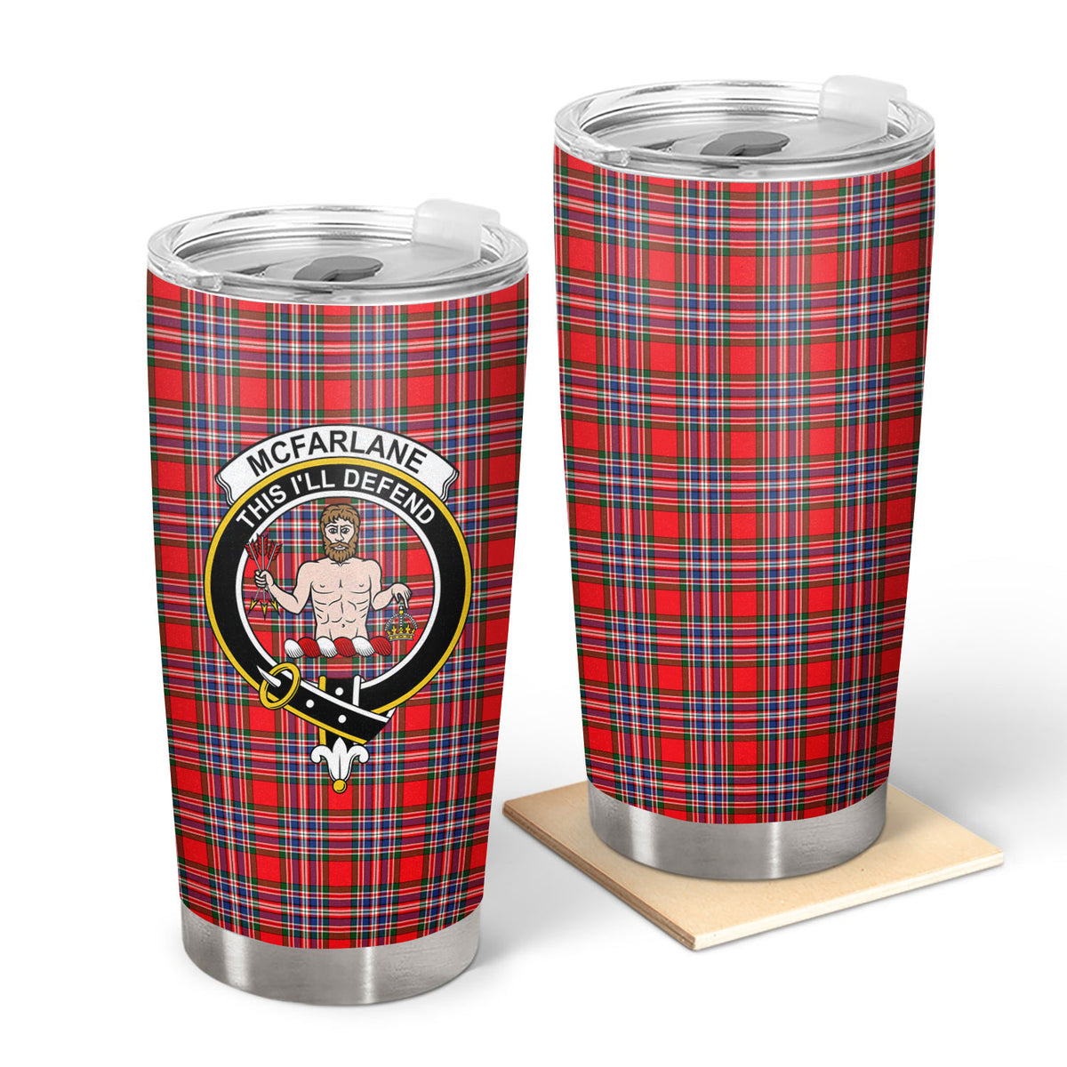 McFarlane Modern Tartan Crest Tumbler