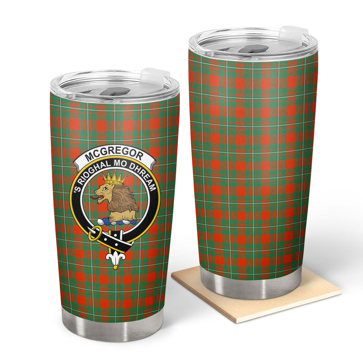 McGregor Ancient Tartan Crest Tumbler