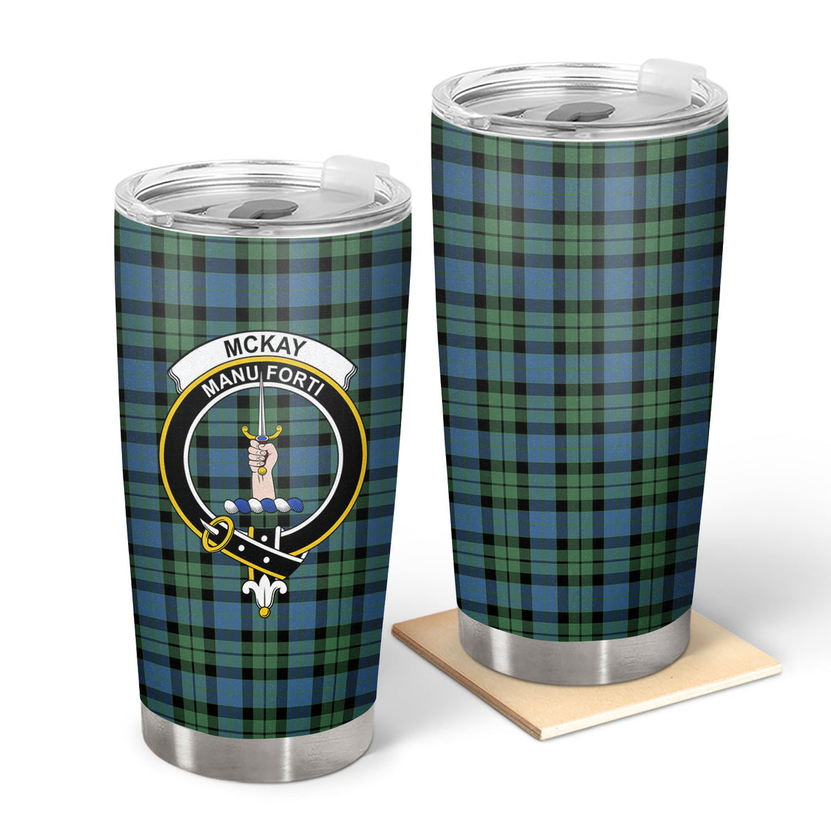 McKay Ancient Tartan Crest Tumbler